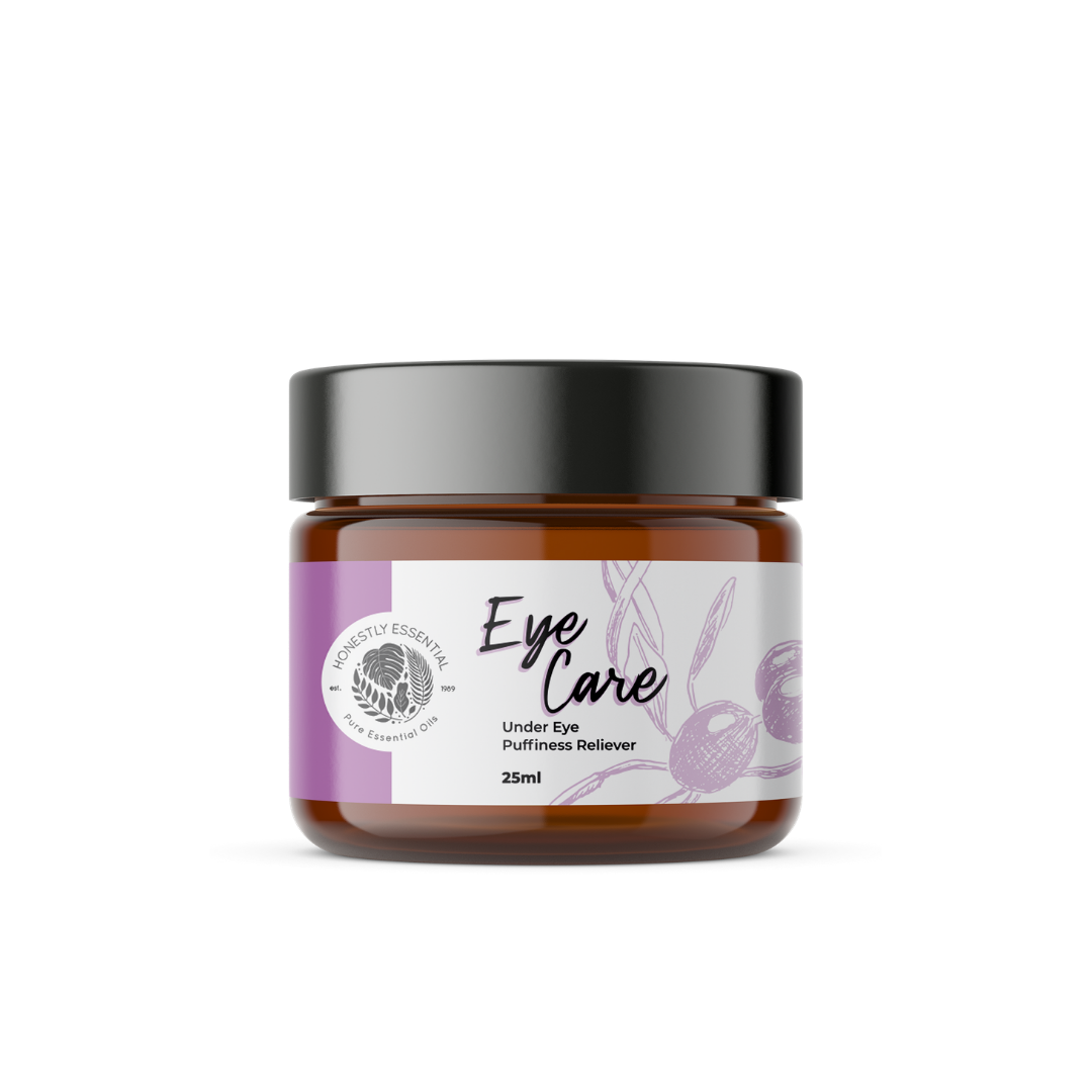 EYE CARE (Under Eye Puffiness Reliever) - Skin Cream | Honestly Essential Oils skin health, skincare
