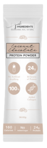 Just Ingredients - Vanilla Bean Protein Powder Single Serving