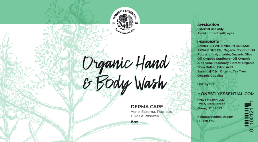Hand and Body Wash (Organic)
